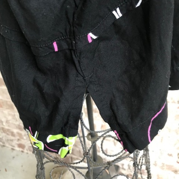 Mango Bay Beaded Black Blouse Cocktails Cruise - Picture 6 of 8